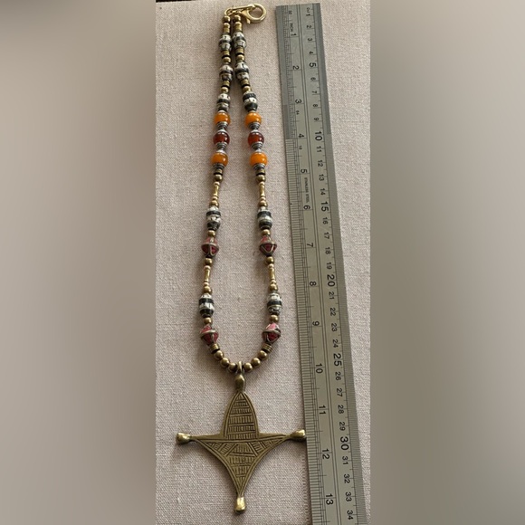 26 inch Brass bead necklace NWOT - Picture 16 of 16